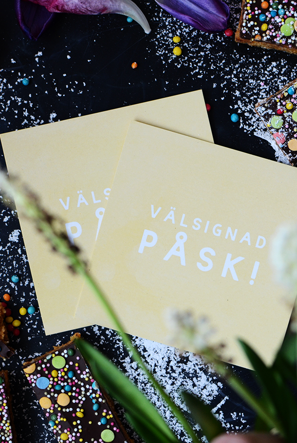 GULT, LITET KORT: VÄLSIGNAD PÅSK! - 3