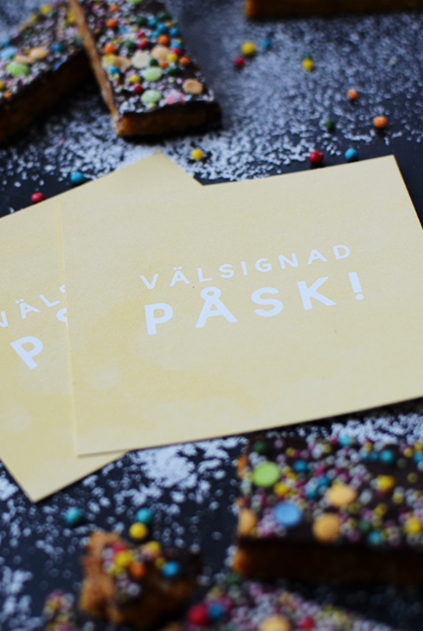 GULT, LITET KORT: VÄLSIGNAD PÅSK! - 5
