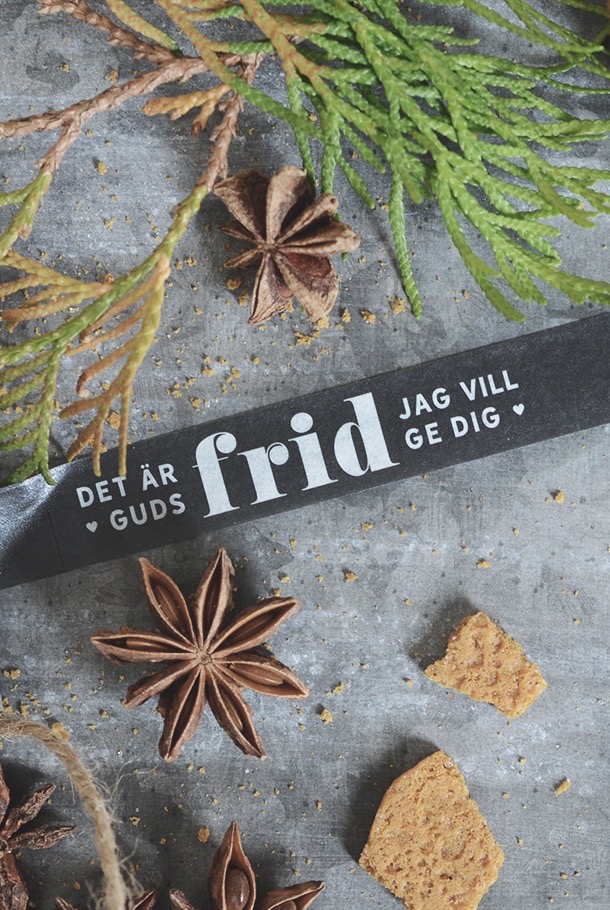 WASHITAPE: DET ÄR GUDS FRID JAG VILL GE DIG, STILLA NATT