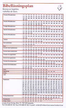 Bibelläsningsplan