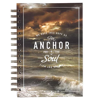 Anteckningsbok - We have this hope as an anchor 