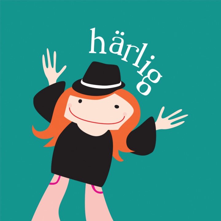 KVADRATISKT KORT – ÄLSKADE UNGE: HÄRLIG - 3