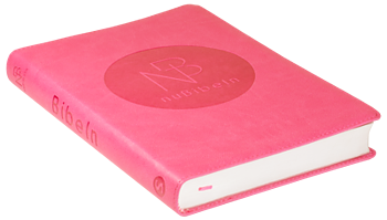 nuBibeln slimline - rosa, konstskinn 