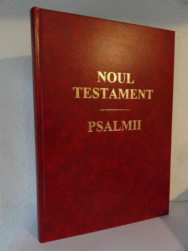 Rumänskt NT / psalmer Stor format
