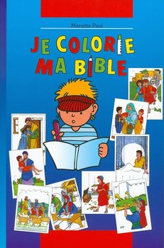 Franska Barnbibel-Målarbok för barn