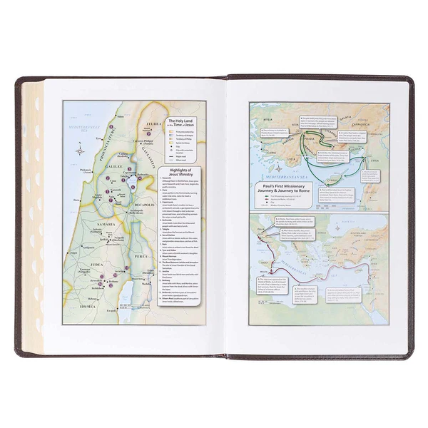 Engelsk Bibel - King James Version - Storstil - Thinline - 7