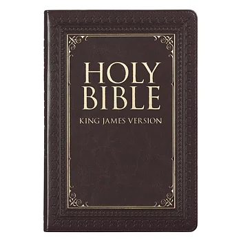 Engelsk Bibel - King James Version - Storstil - Thinline