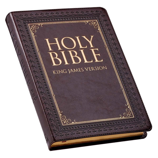 Engelsk Bibel - King James Version - Storstil - Thinline - 2