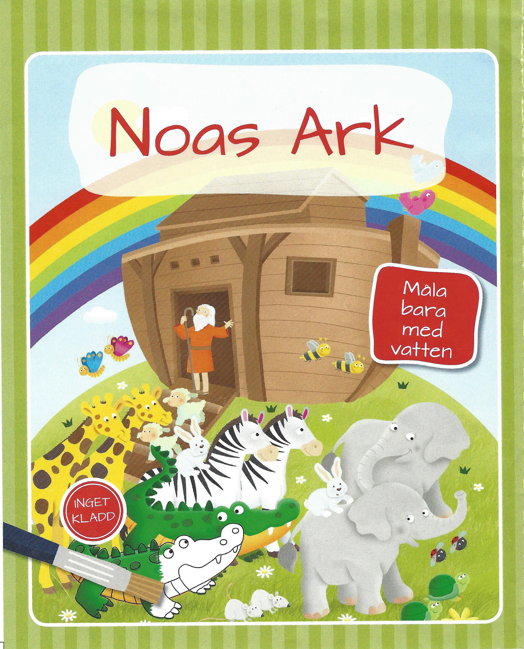 Måla med vatten –Noas ark
