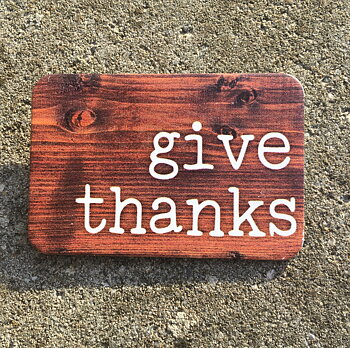 Magnet-Give  thanks
