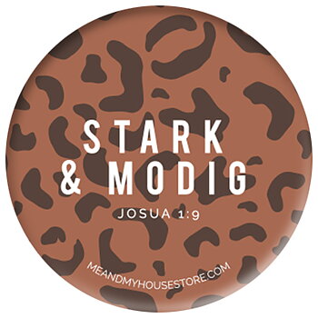 KNAPP MED DJURMÖNSTER: STARK OCH MODIG