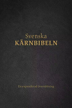 Svenska Kärnbibeln - Helbibel Svart Cabraskinn