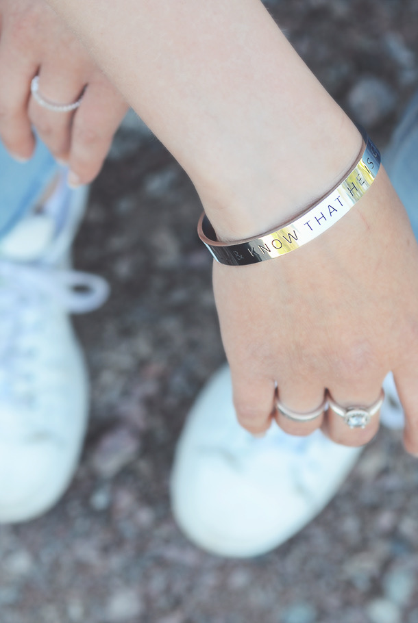 STÅLARMBAND: BE STILL & KNOW THAT HE IS GOD - 5