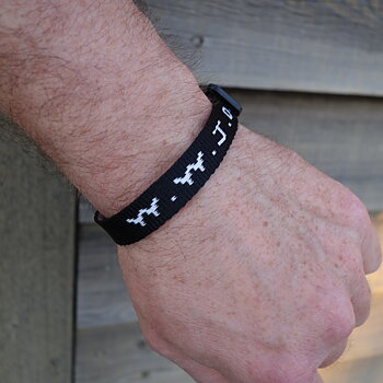 Armband WWJD - svart