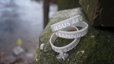 Silikonarmband - Jesus är Sanning