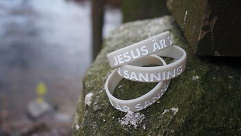 Silikonarmband - Jesus är Sanning