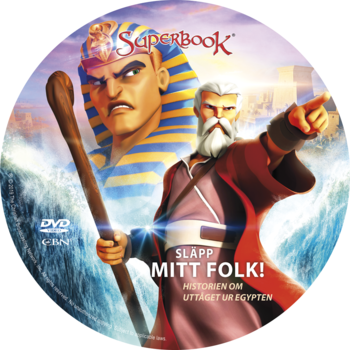 Superbook - Släpp mitt folk! (DVD)