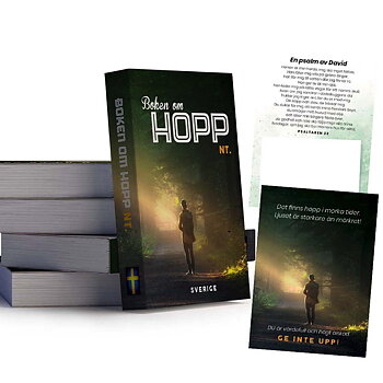 Boken om Hopp - FRAKTFRITT 10-pack inklusive fina vykort