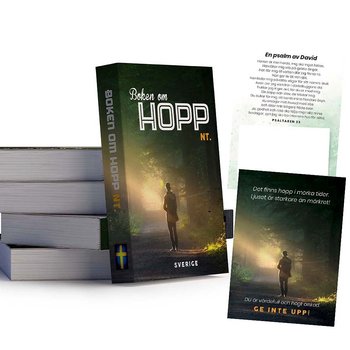 Boken om Hopp - FRAKTFRITT 20-pack inklusive fina vykort