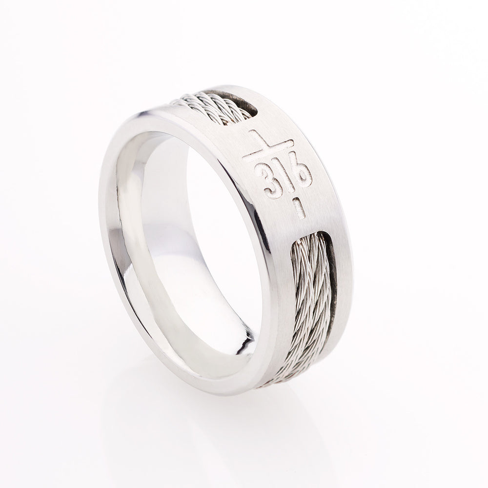 Ring John 3:16 - Storlek 11 (21mm)