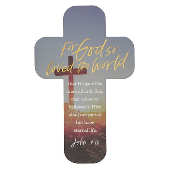 Bokmärke - For God so loved the world