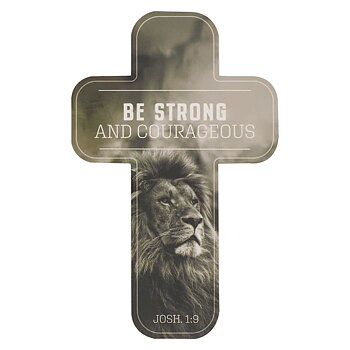 Bokmärke - Be strong and courageous