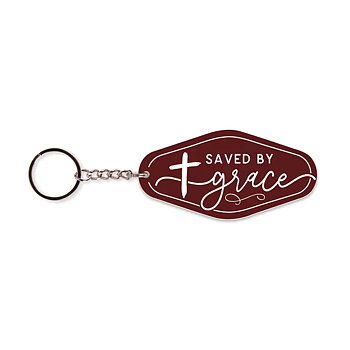 Nyckelring - Saved by grace