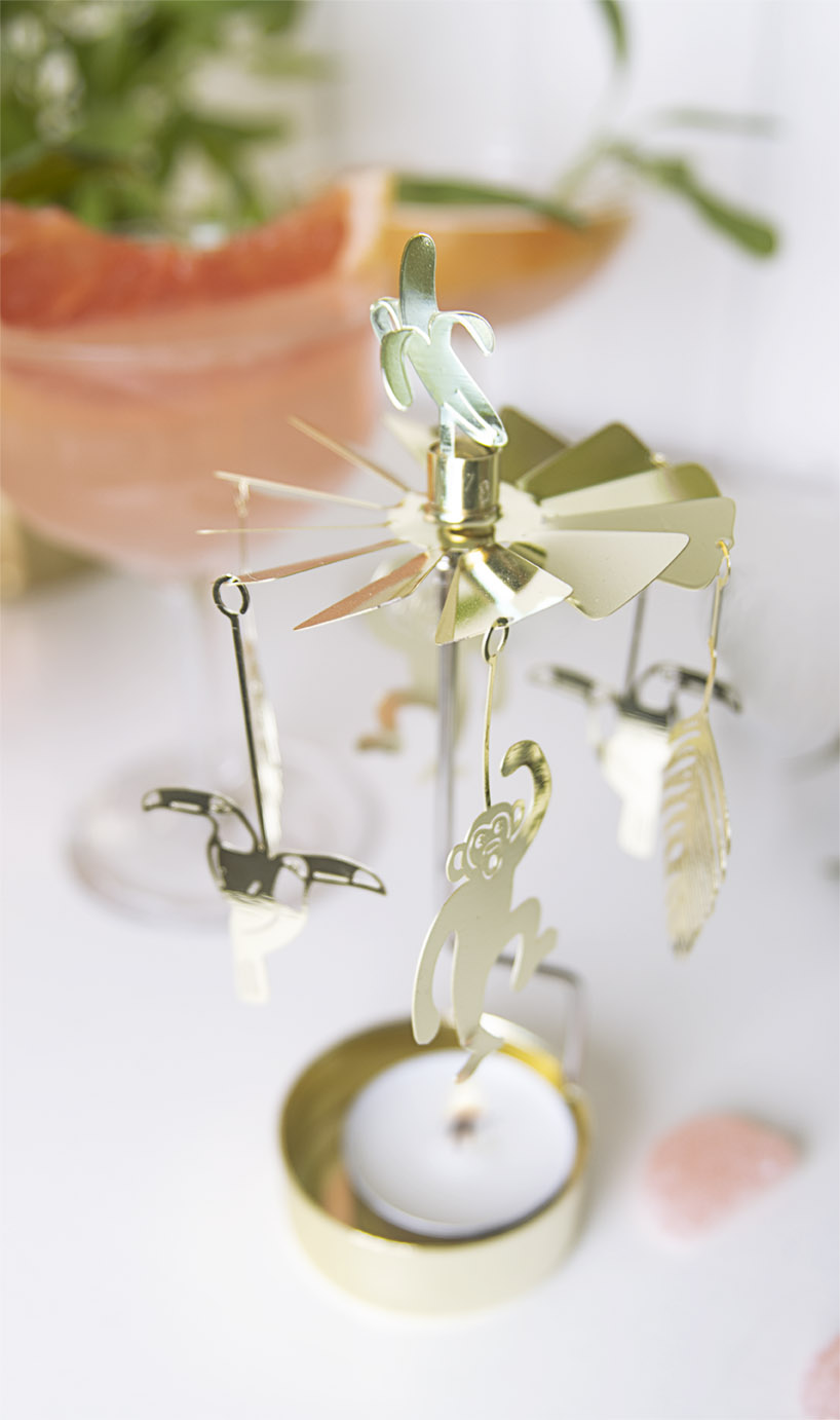 TEALIGHT SPINNER JUNGLE - 3