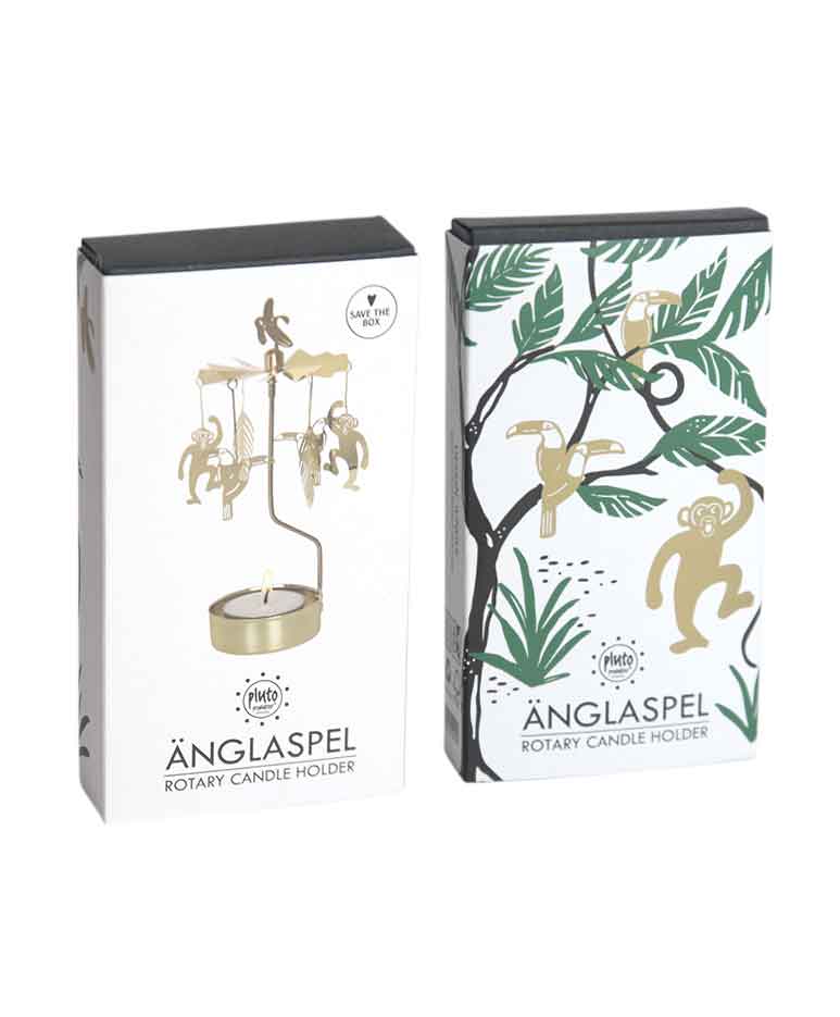 TEALIGHT SPINNER JUNGLE - 2