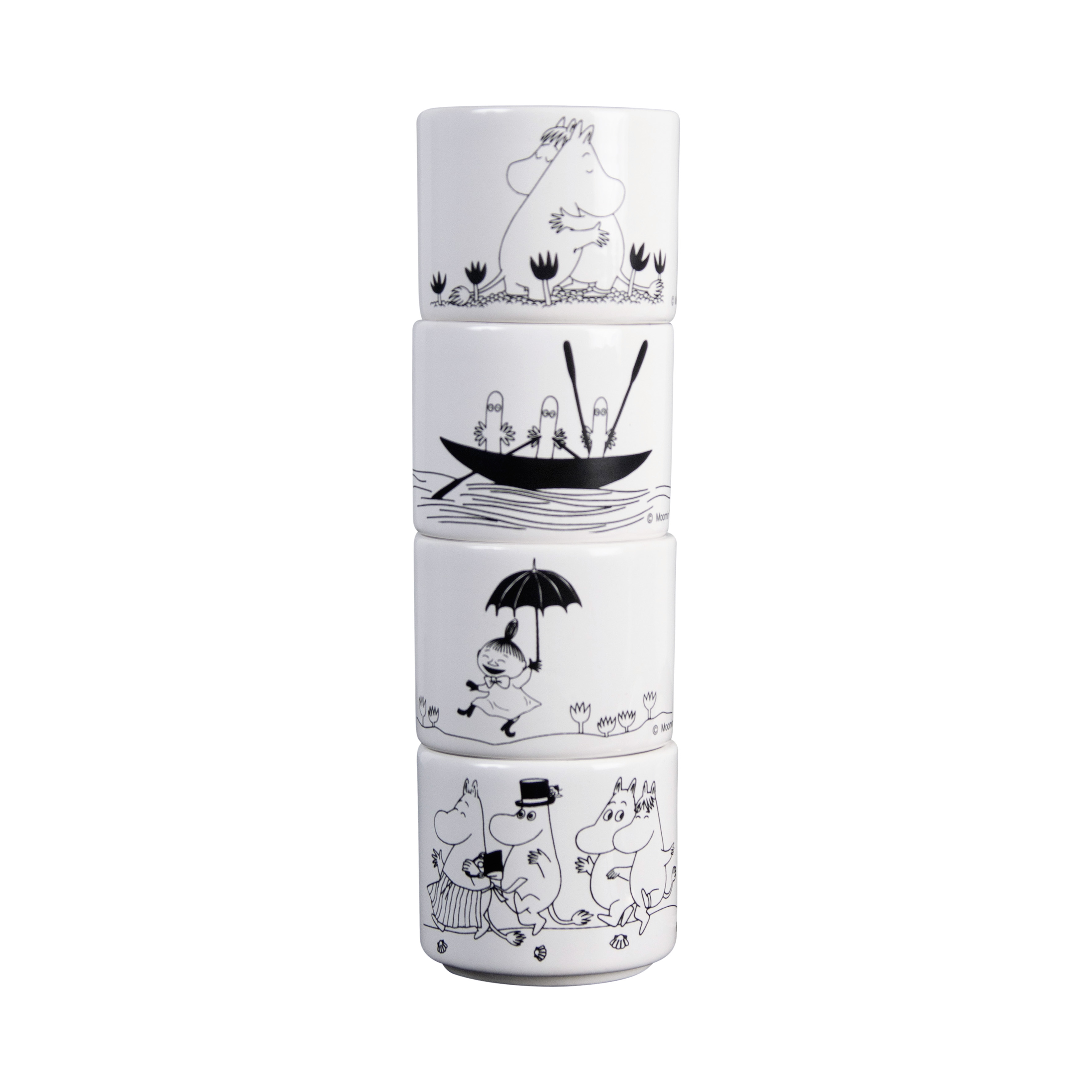 ÄGGKOPPAR MOOMIN 4 pcs - 3