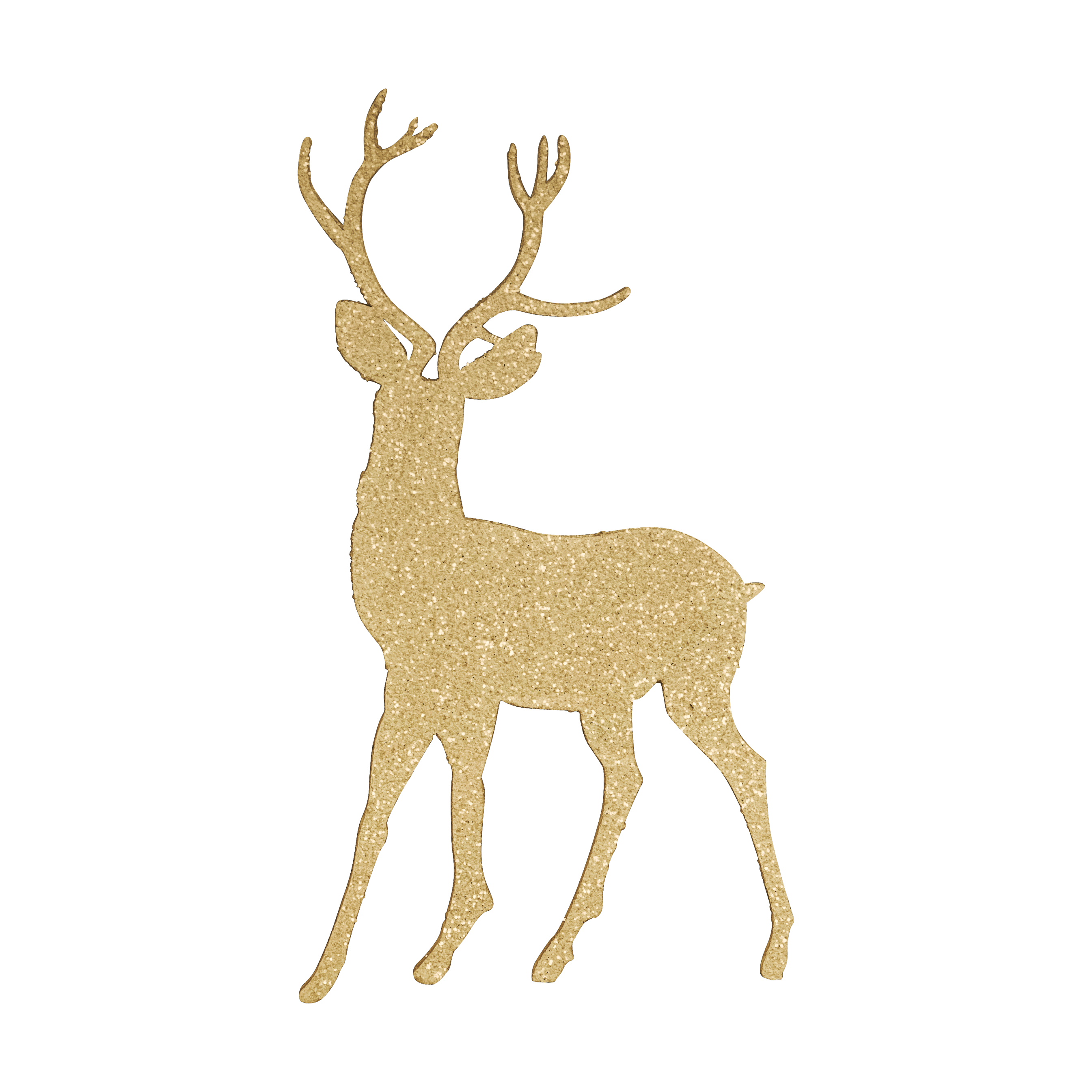 GLITTER DEER GOLD Pluto Design Private customer