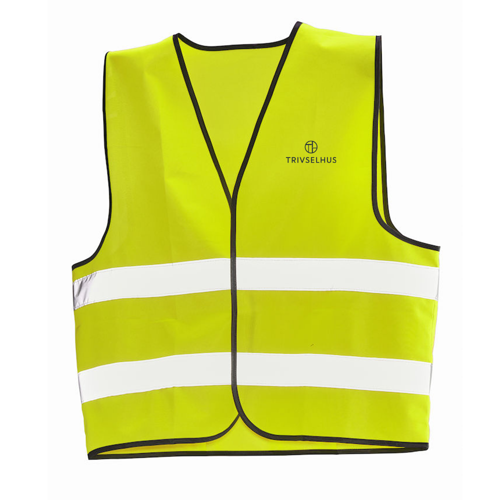 Varselväst klass 2 med kardborreknäppning. Jobman. 