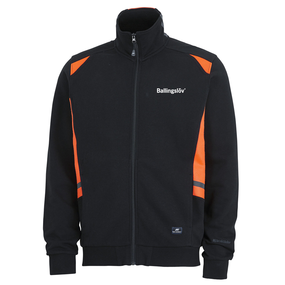 Sweatshirt med dragkedja. Björnkläder.