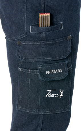 Servicejeans med stretch. 2501. Fristads. - 2