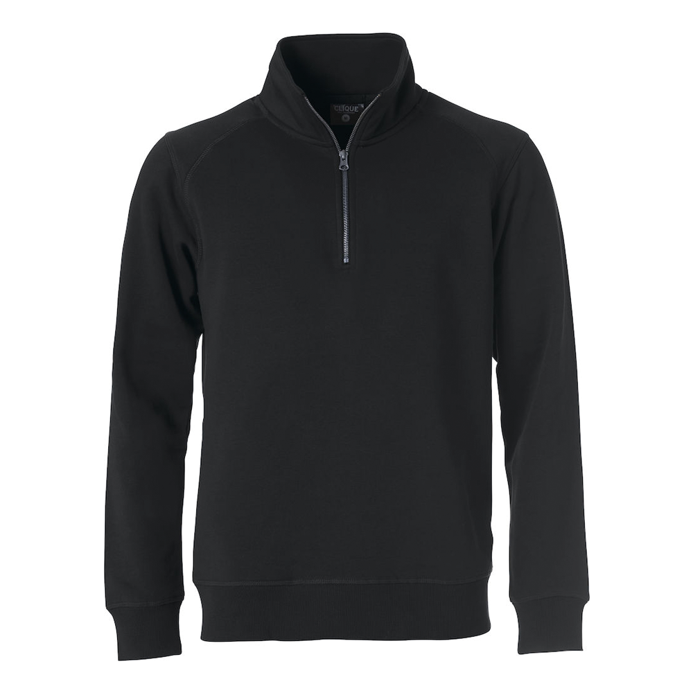 Sweatshirt med half zip. Clique.