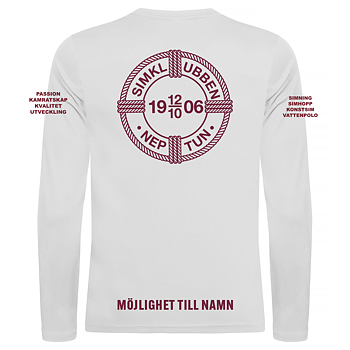 Långärmad funktionströja, unisex.