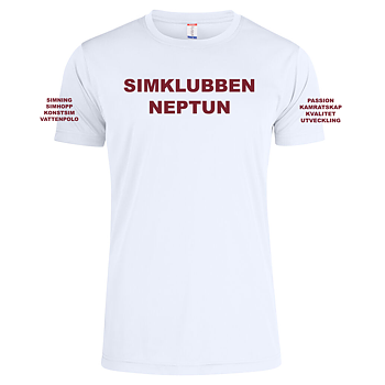 Kortärmad funktionströja, junior.