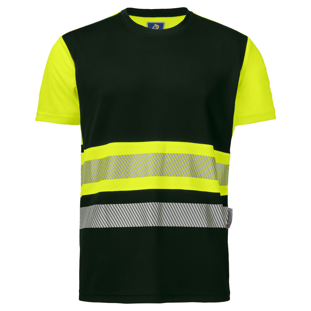 T-shirt med varsel klass 1. Projob.