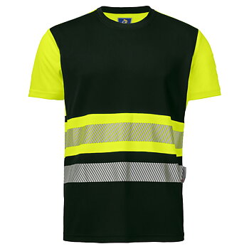 T-shirt med varsel klass 1. Projob.