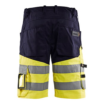 Varselshorts med stretch, utan spikfickor. Blåkläder.