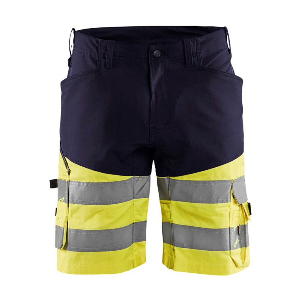 Varselshorts med stretch, utan spikfickor. Blåkläder.