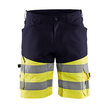 Varselshorts med stretch, utan spikfickor. Blåkläder.