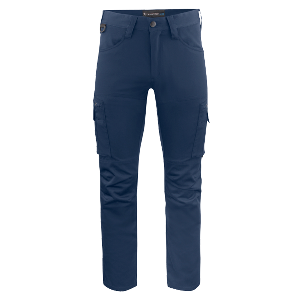 Servicebyxa med stretch Navy. Texstar. Herr.