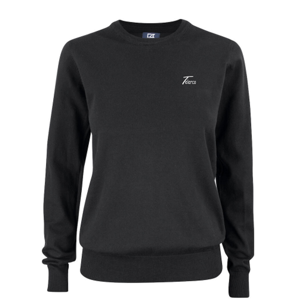 Oakville Crewneck, dam. Cutter & Buck.