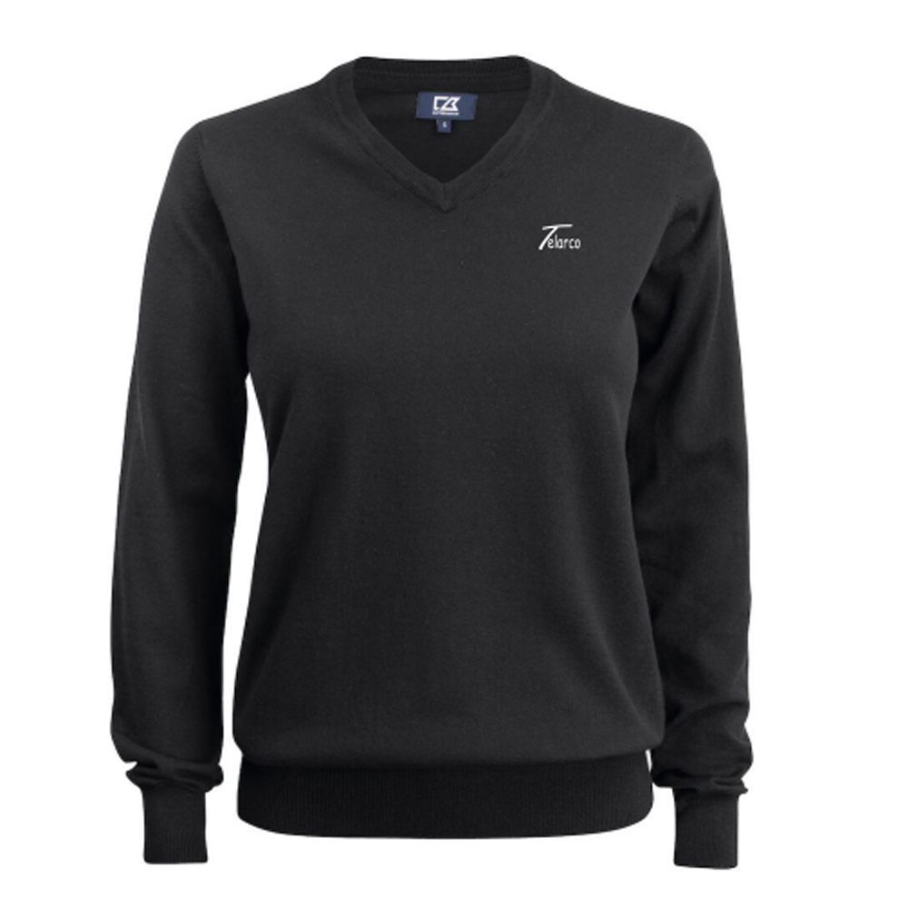 Oakville V-neck, dam. Cutter & Buck.