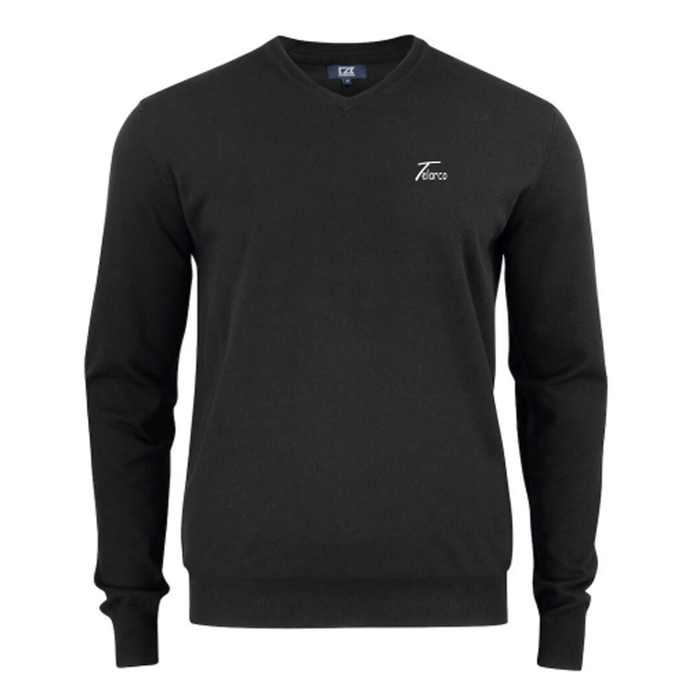 Oakville V-neck, herr. Cutter & Buck.