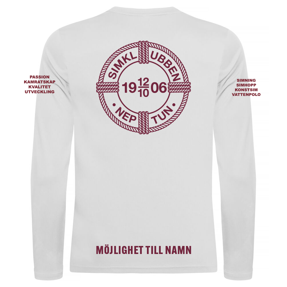 Långärmad funktionströja, unisex. - 2