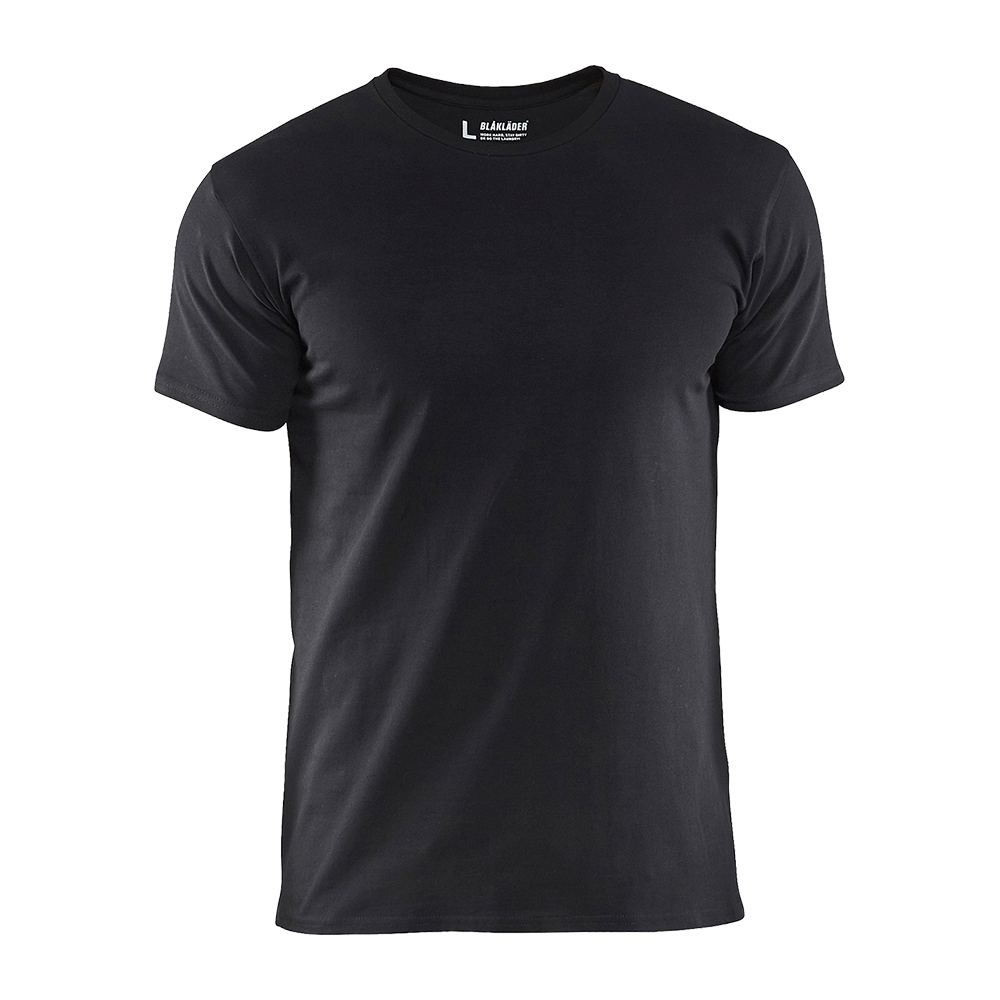 T-shirt. Blåkläder.