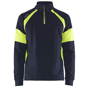 Sweatshirt, half zip.