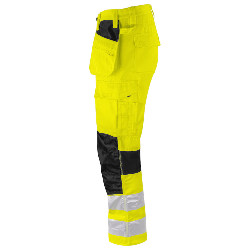 Hantverksbyxa med stretchpanel, klass 2. - 4